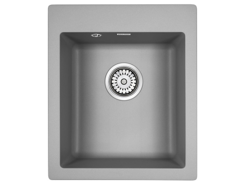 Кухонная мойка Paulmark KANTE 40 PM104249-GRM 40х50 цвет серый